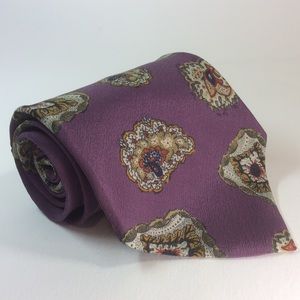 Christian Dior Floral Silk Tie